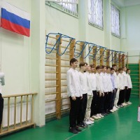 Поднятие государственного флага и исполнения гимна России 07112022